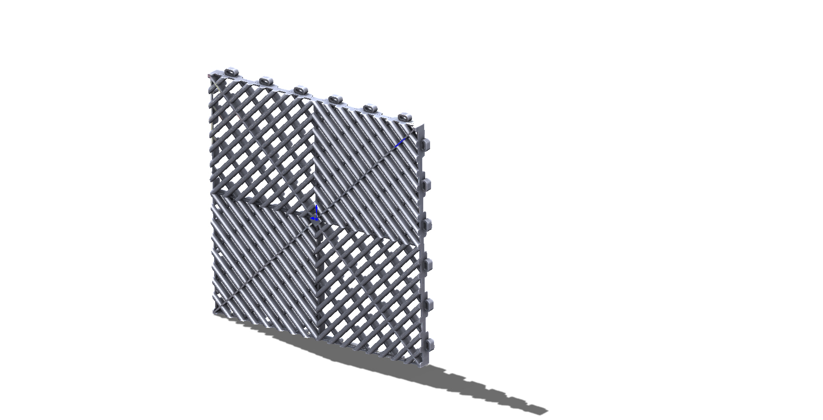 Grade – componente 3D